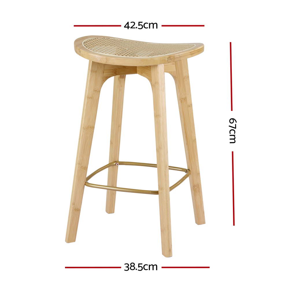 artiss-2x-bar-stools-bamboo-rattan-stool-counter-chair-kitchen-barstools at www.mallsonline.com.au