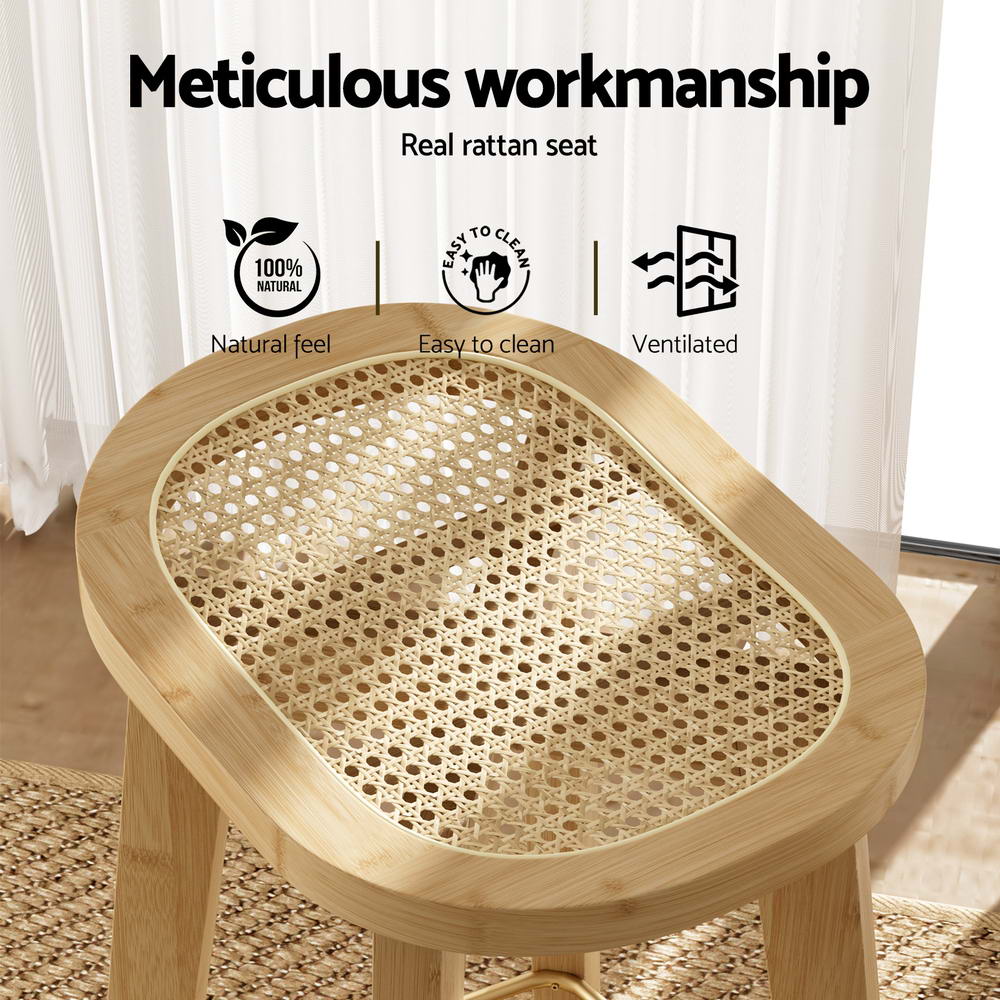 artiss-2x-bar-stools-bamboo-rattan-stool-counter-chair-kitchen-barstools at www.mallsonline.com.au