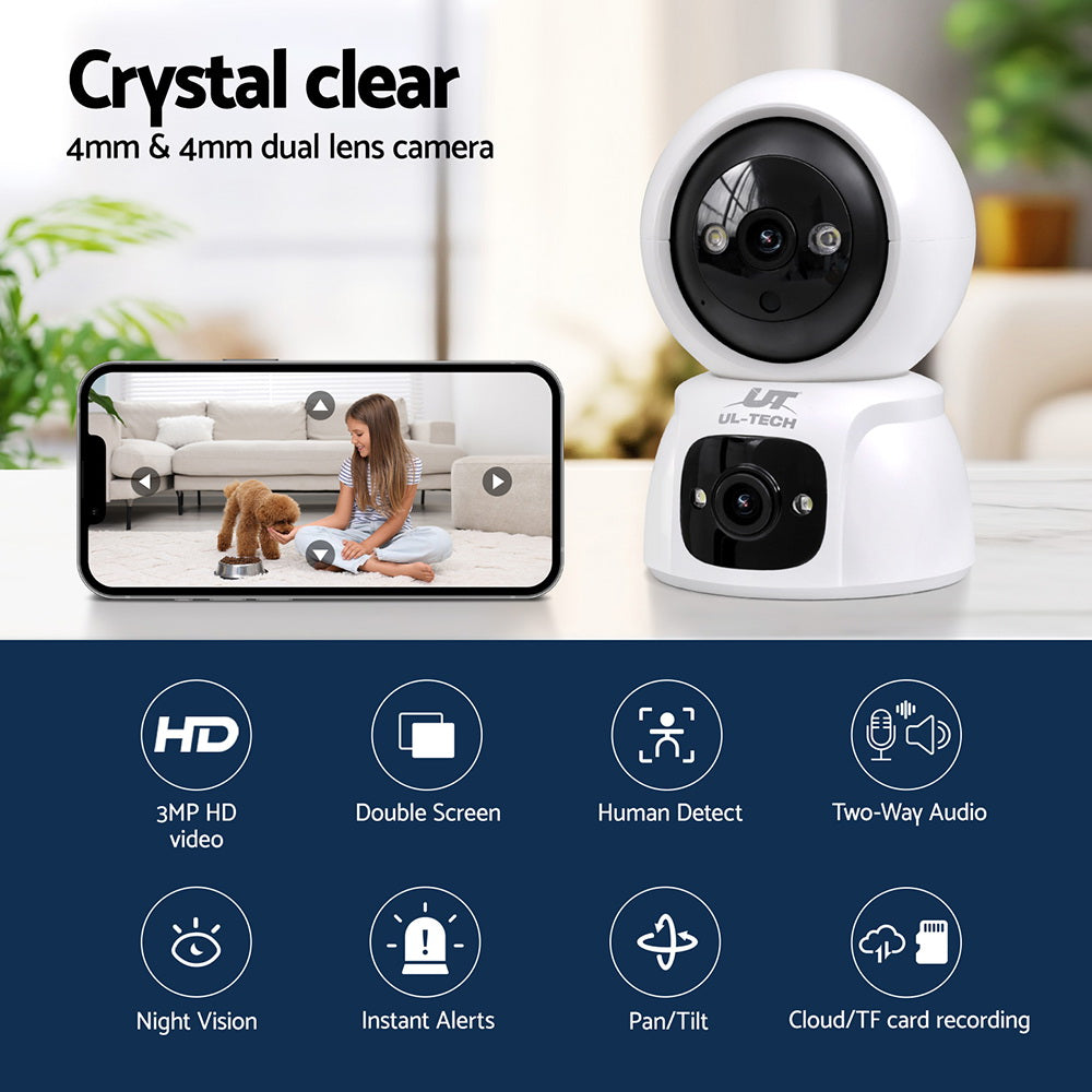 ul-tech-3mp-ip-camera-baby-security-cctv www.mallsonline.com.au