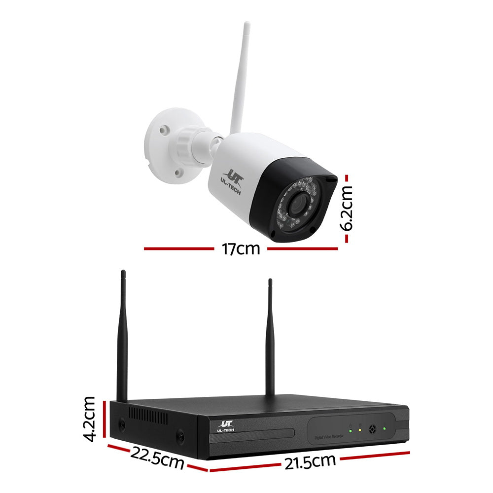 ul-tech-3mp-wireless-cctv-8ch-4-square-camera at www.mallsonline.com.au