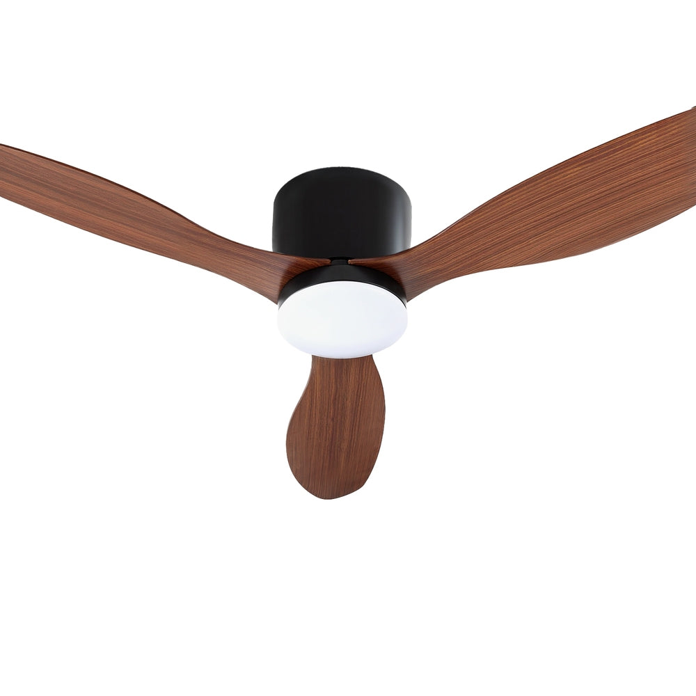 devanti-52-ceiling-fan-dc-motor-w-light-w-remote-dark-wood www.mallsonline.com.au
