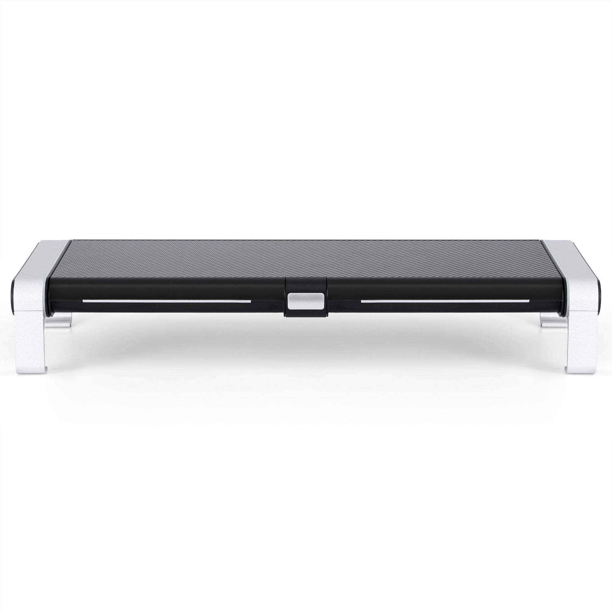 Artiss RGB Monitor Stand with USB Hub Desk Organiser Charging Stand Computer Stand Black