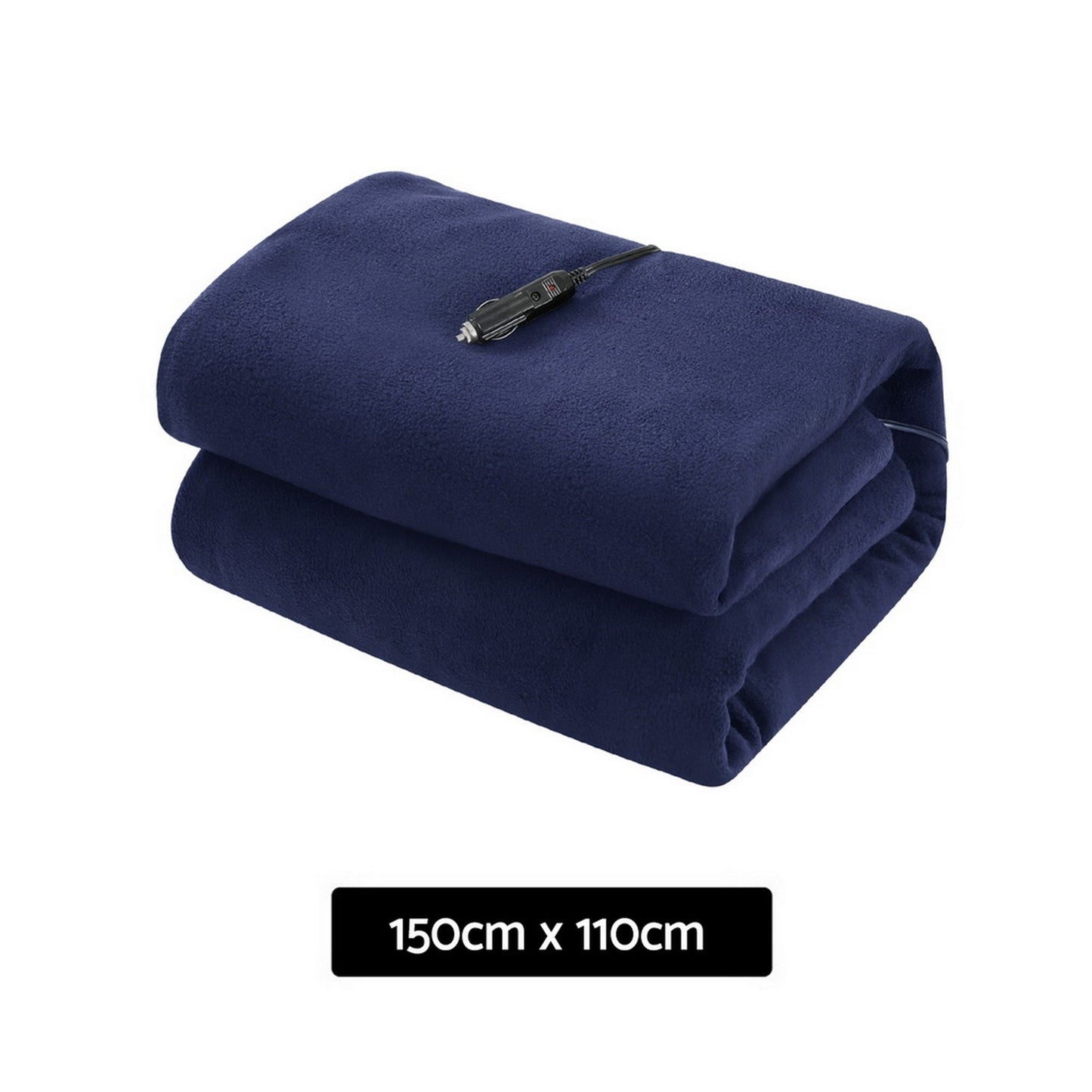 Giselle Electric Heated Blanket Car Truck Throw Rug Travel Camping 12V DC Aut