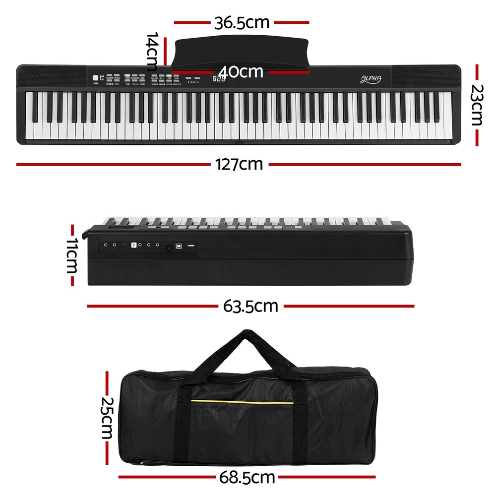 alpha-88-keys-foldable-electronic-piano-keyboard-digital-electric-w-carry-bag at www.mallsonline.com.au