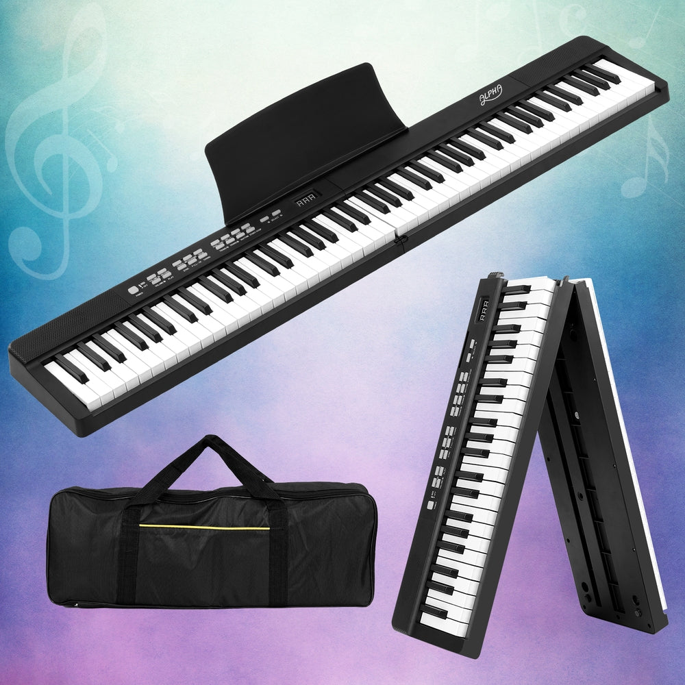 alpha-88-keys-foldable-electronic-piano-keyboard-digital-electric-w-carry-bag at www.mallsonline.com.au