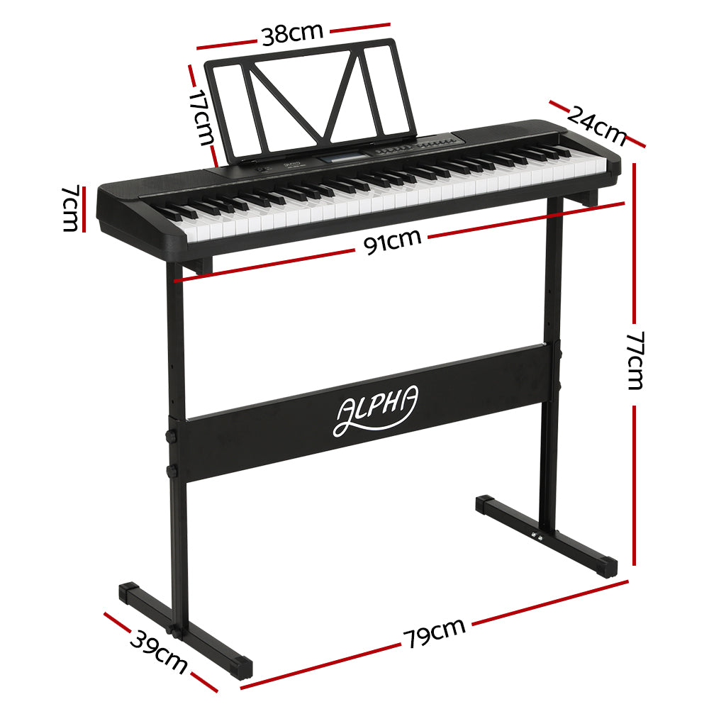 alpha-61-keys-electronic-keyboard-digital-piano-touch-sensitive-beginner-gift