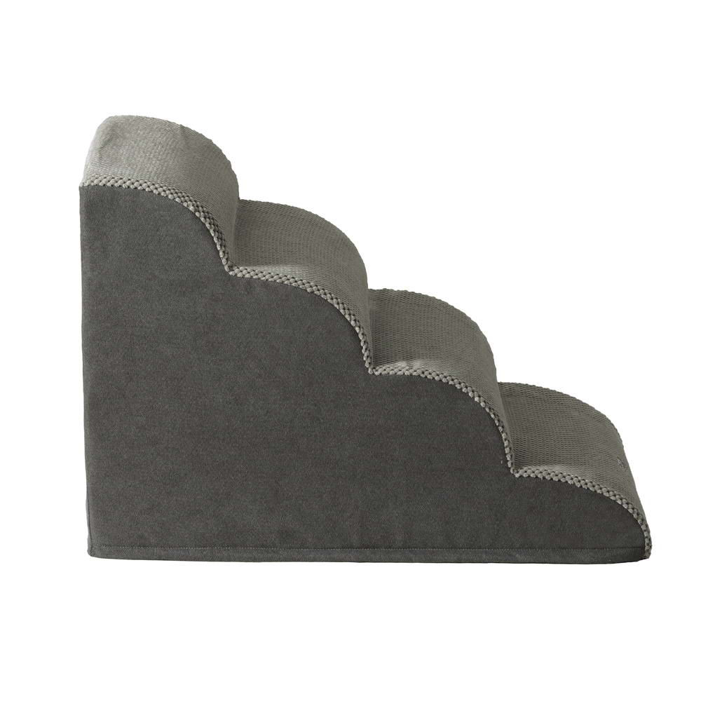 i-pet-dog-ramp-steps-foam-4-tier-pet-stairs-for-bed-sofa-car-portable-indoor at www.mallsonline.com.au