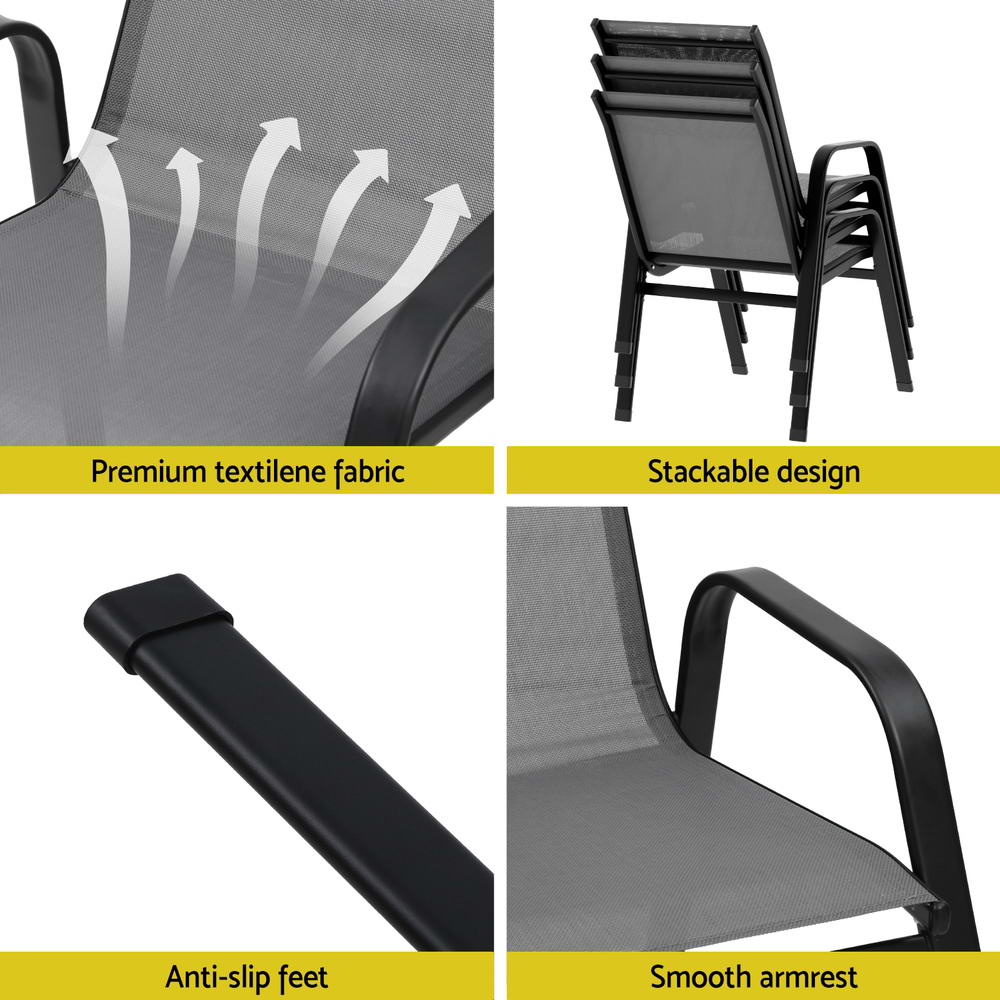 gardeon-2pc-outdoor-dining-chairs-stackable-lounge-chair-patio-furniture-grey