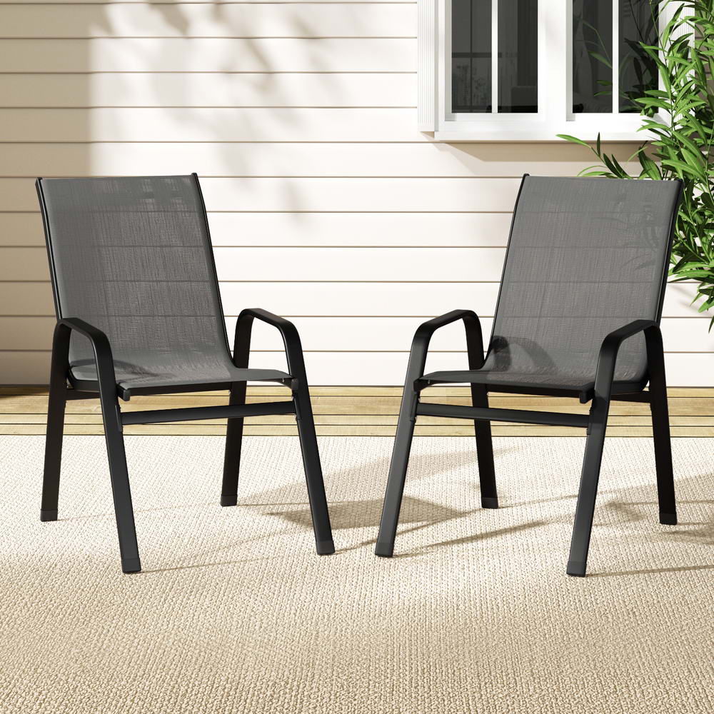 gardeon-2pc-outdoor-dining-chairs-stackable-lounge-chair-patio-furniture-grey