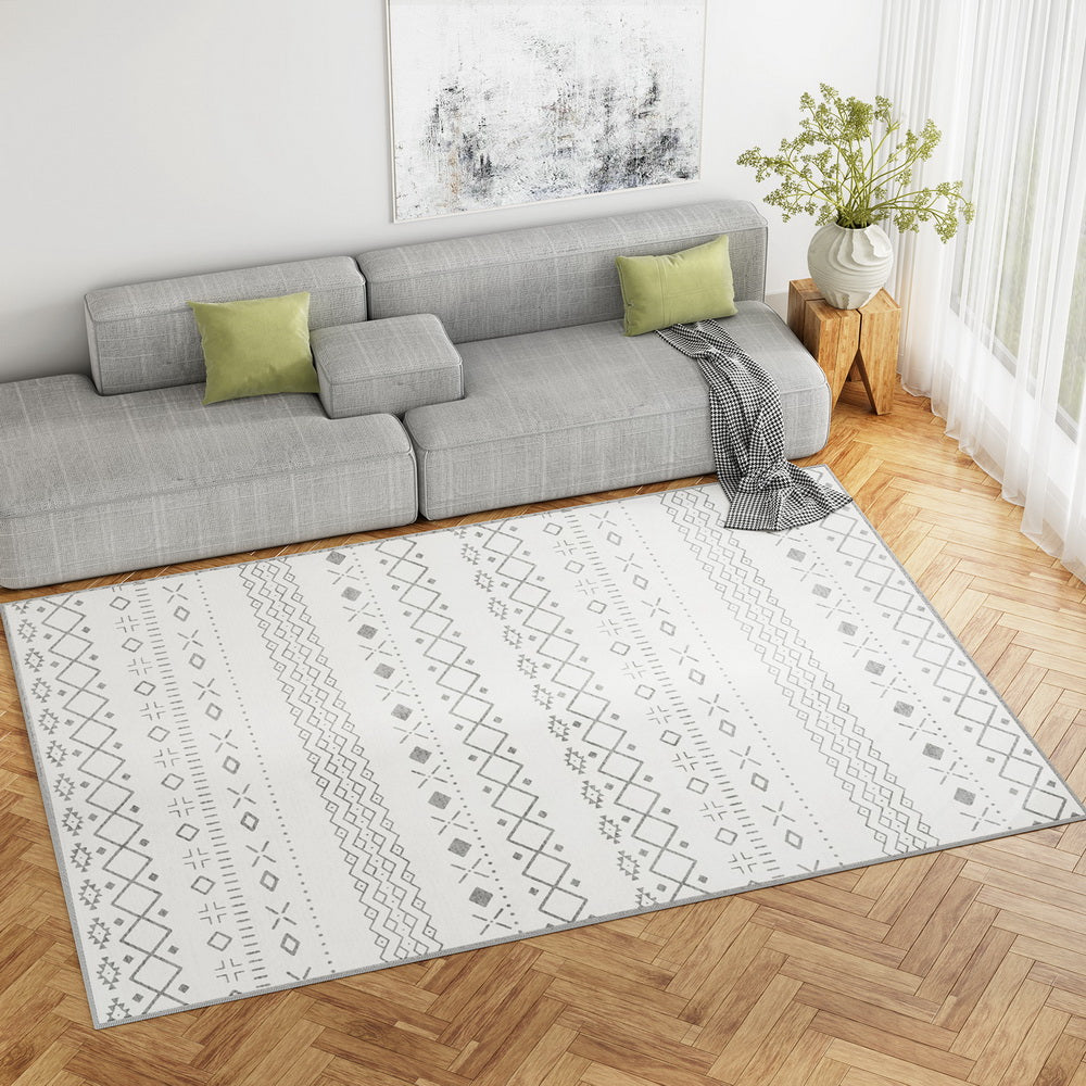 artiss-floor-rugs-200x290cm-washable-area-mat-large-carpet-soft-short-pile-una at www.mallsonline.com.au