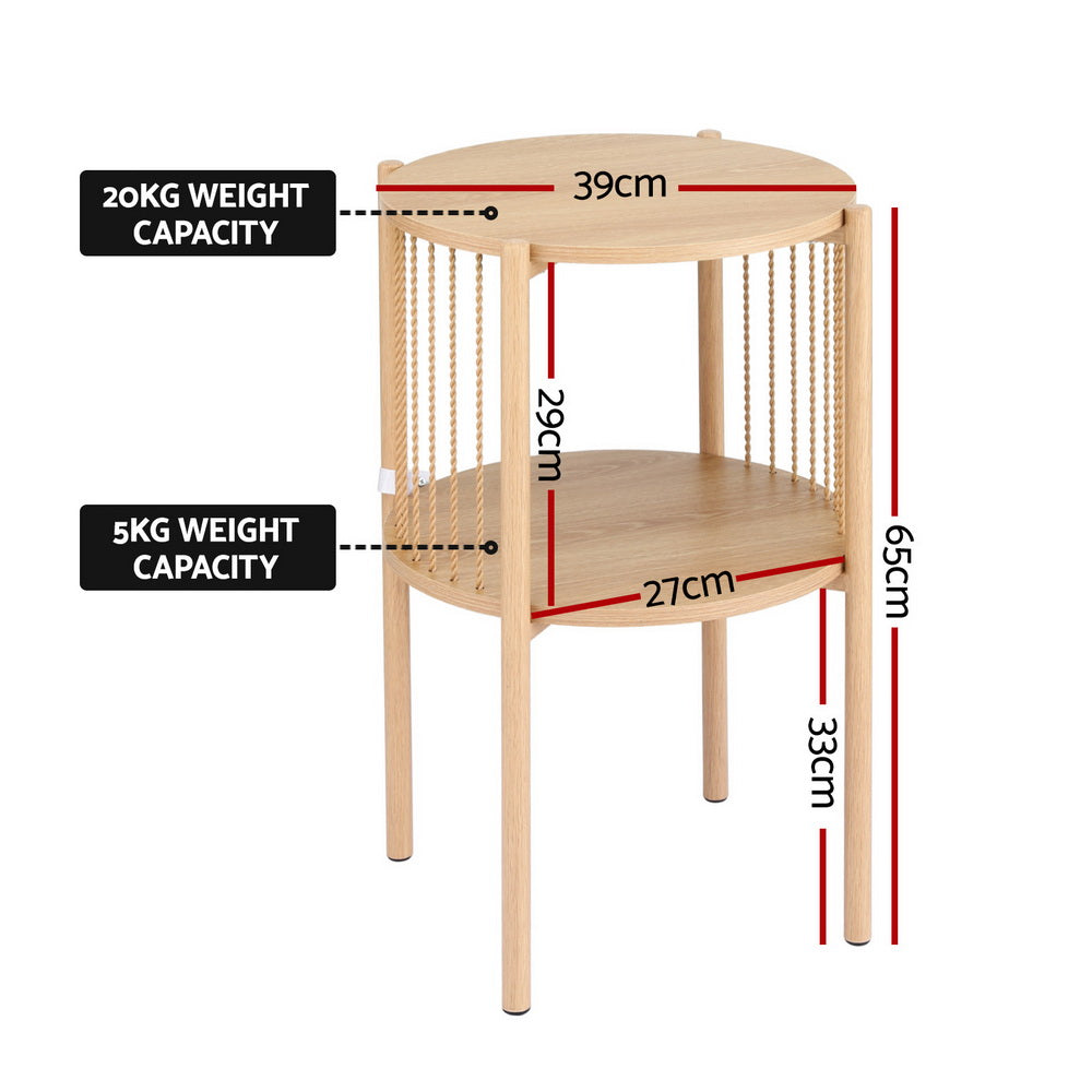 artiss-coffee-table-2-tier-round-wood
