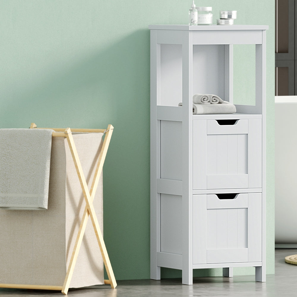 artiss-bathroom-storage-cabinet-89cm-floor-toilet-drawer-bedroom-organizer-standing-white at www.mallsonline.com.au