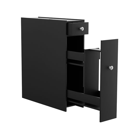 artiss-bathroom-storage-cabinet-toilet-slim-tissue-box-caddy-holder-side-wooden-black at www.mallsonline.com.au