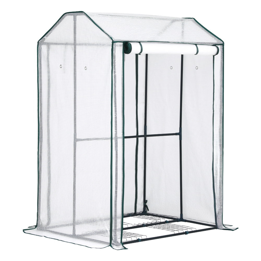 green-fingers-mini-greenhouse-pe-cover-green-house-roll-up-zippered-door-1-0x0-8x1-5m at www.mallsonline.com.au