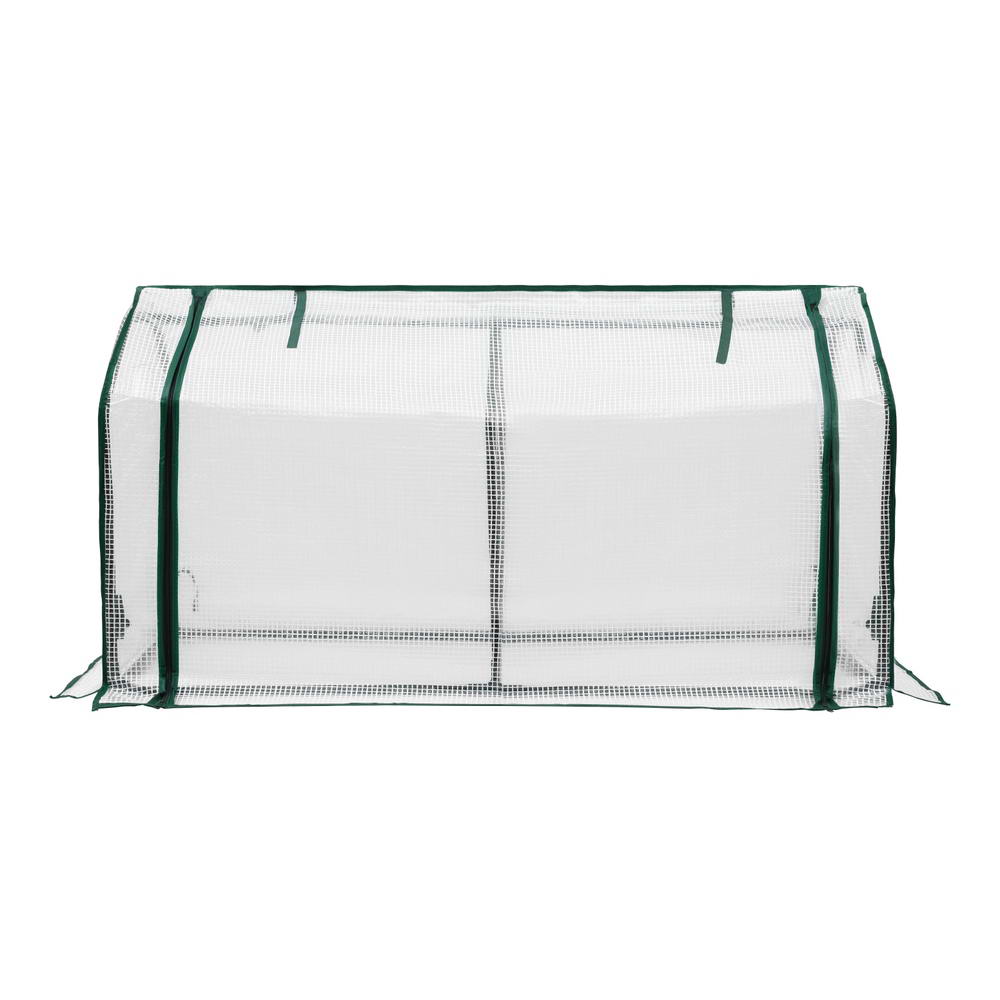 green-fingers-mini-greenhouse-pe-cover-green-house-roll-up-zippered-door-1-2x0-5x0-6m at www.mallsonline.com.au