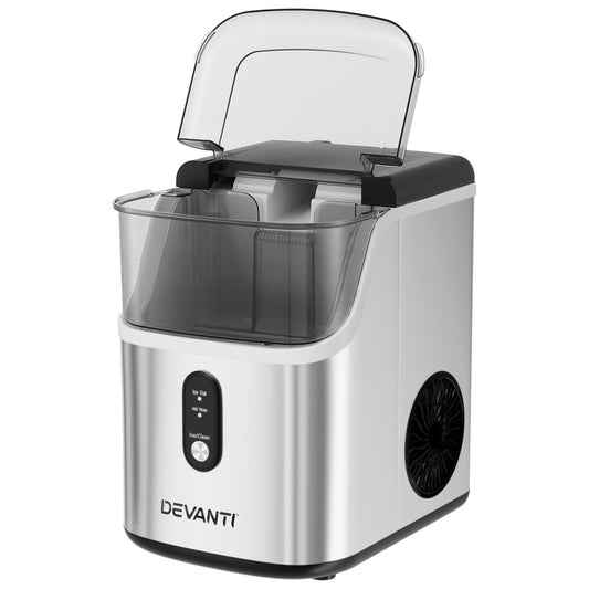 devanti-ice-maker-machine-15kg-nugget-ice-cube at www.mallsonline.com.au