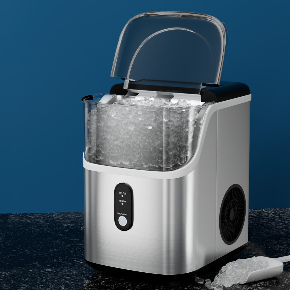 devanti-ice-maker-machine-15kg-nugget-ice-cube at www.mallsonline.com.au