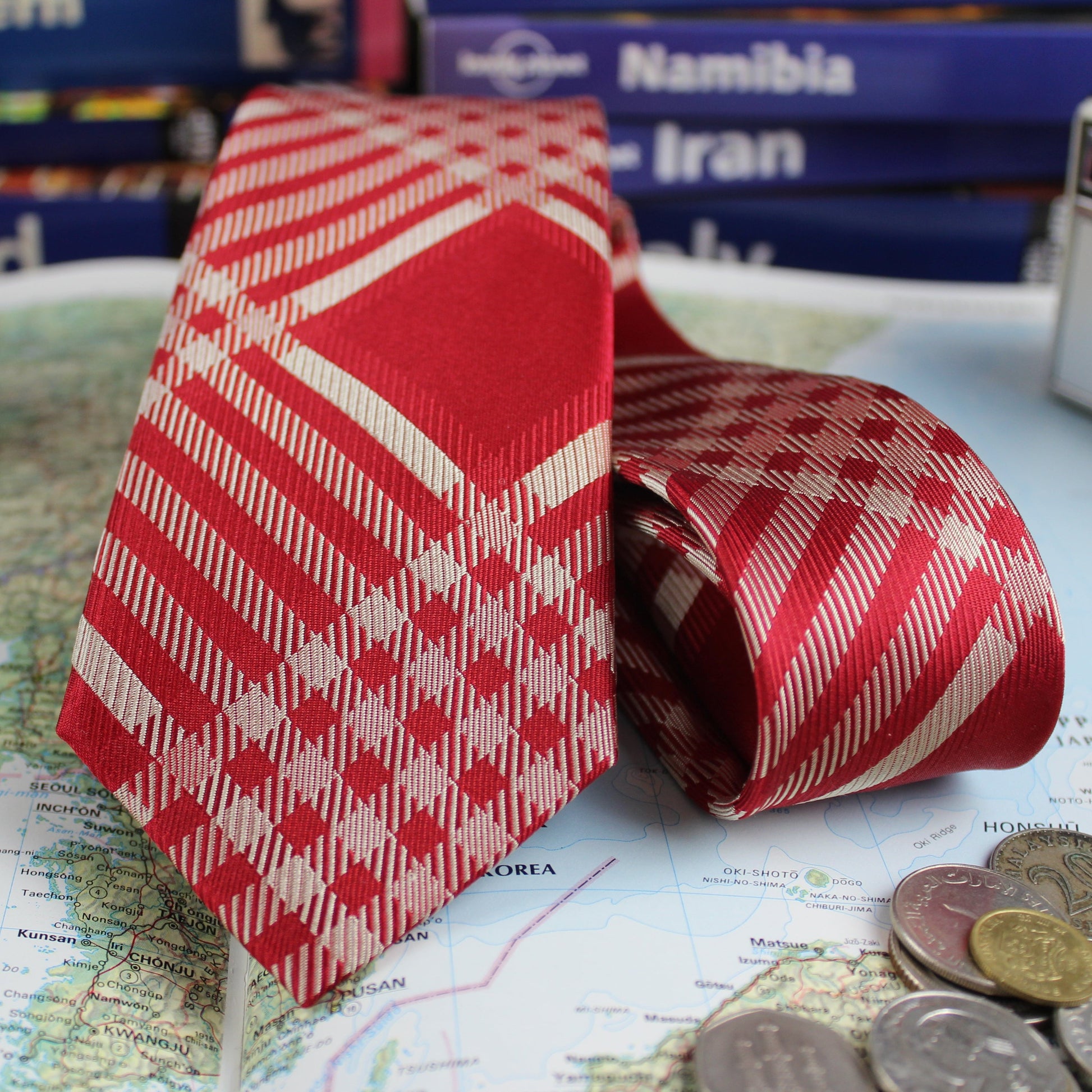 necktie-7cm-silk-mount-sakurajima at www.mallsonline.com.au