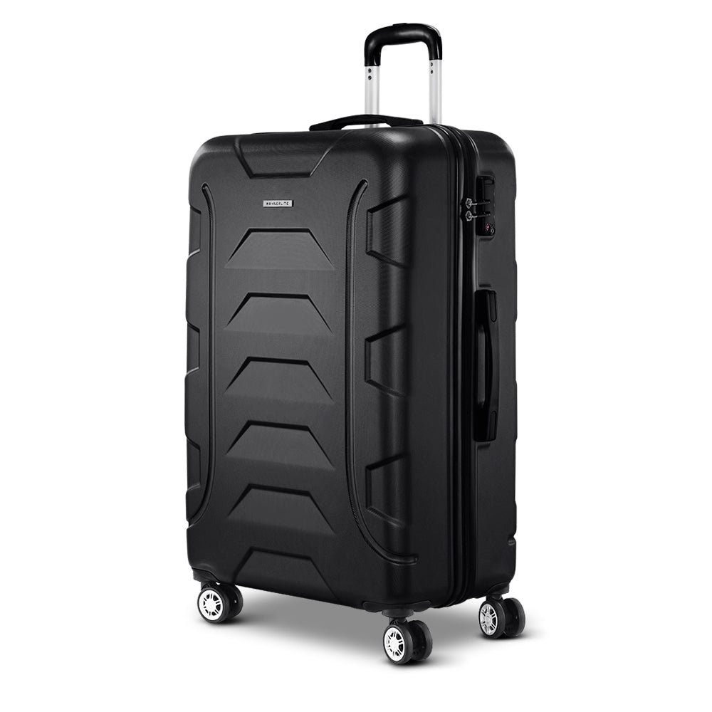 wanderlite-28-inch-luggage-with-tsa-lock-spinner-travel-suitcase-carry-on-hard-shell-luggage-case-black www.mallsonline.com.au