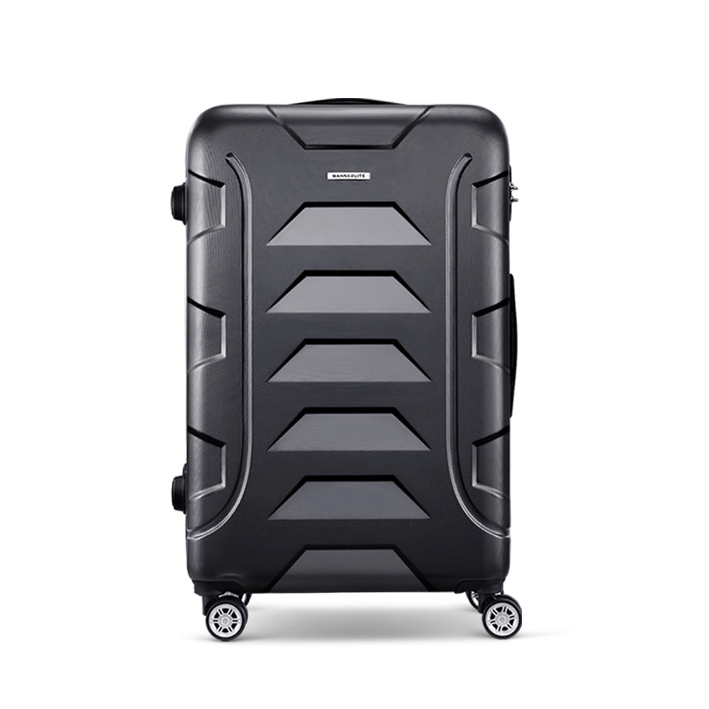 wanderlite-28-inch-luggage-with-tsa-lock-spinner-travel-suitcase-carry-on-hard-shell-luggage-case-black www.mallsonline.com.au