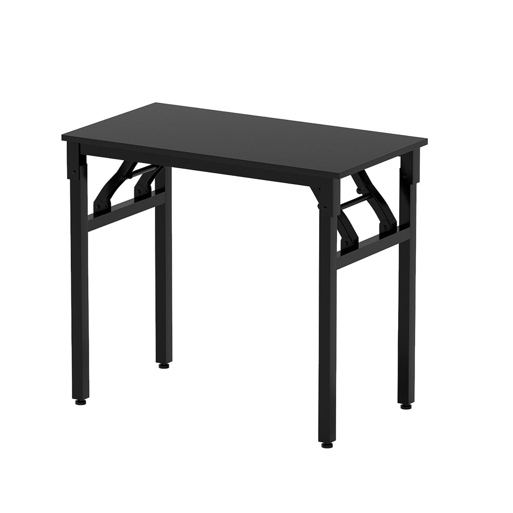 artiss-computer-desk-laptop-table-bookshelf-desk-storage-rack-office-study-black at www.mallsonline.com.au