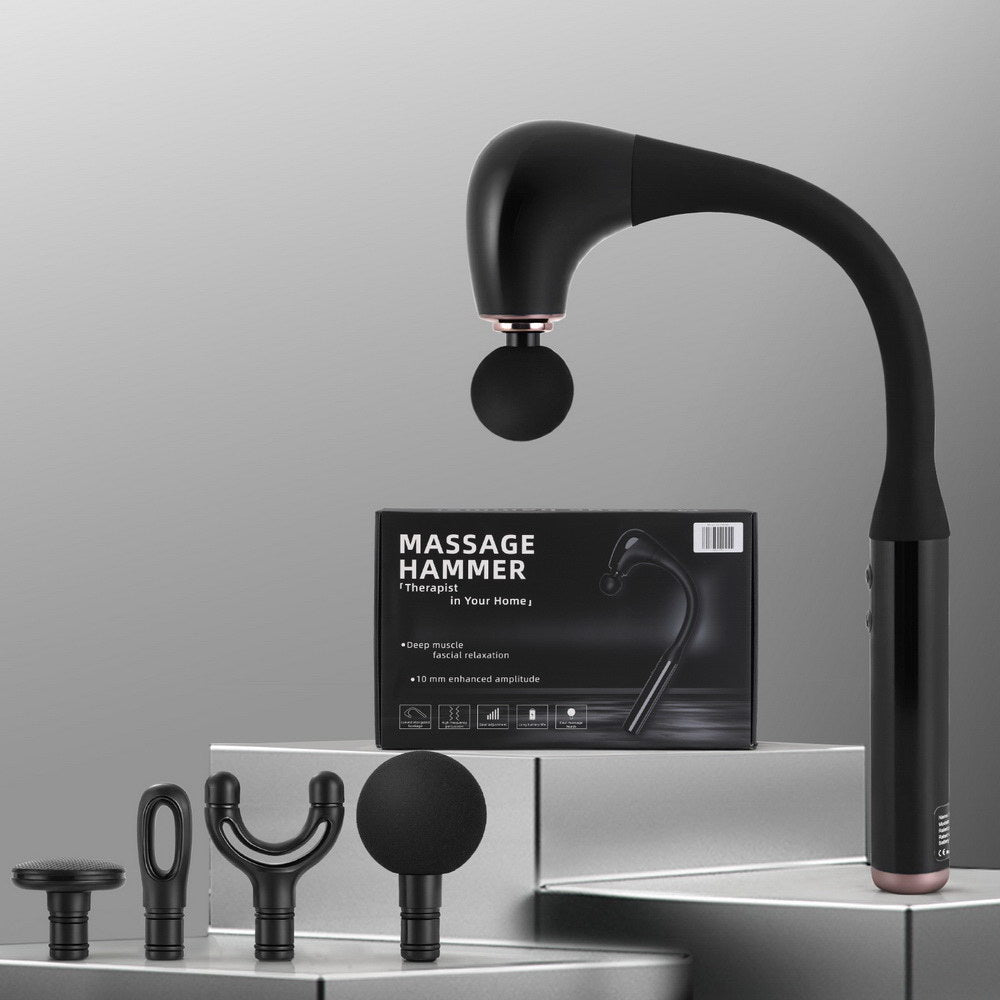 everfit-massage-gun-u-shaped-extended-handle-percussion-massager-4-heads www.mallsonline.com.au