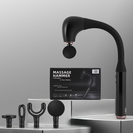 everfit-massage-gun-u-shaped-extended-handle-percussion-massager-4-heads www.mallsonline.com.au