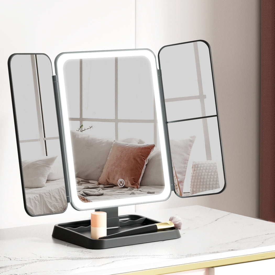 Embellir LED Makeup Mirror Lighted - 1X2X3X Magnifications