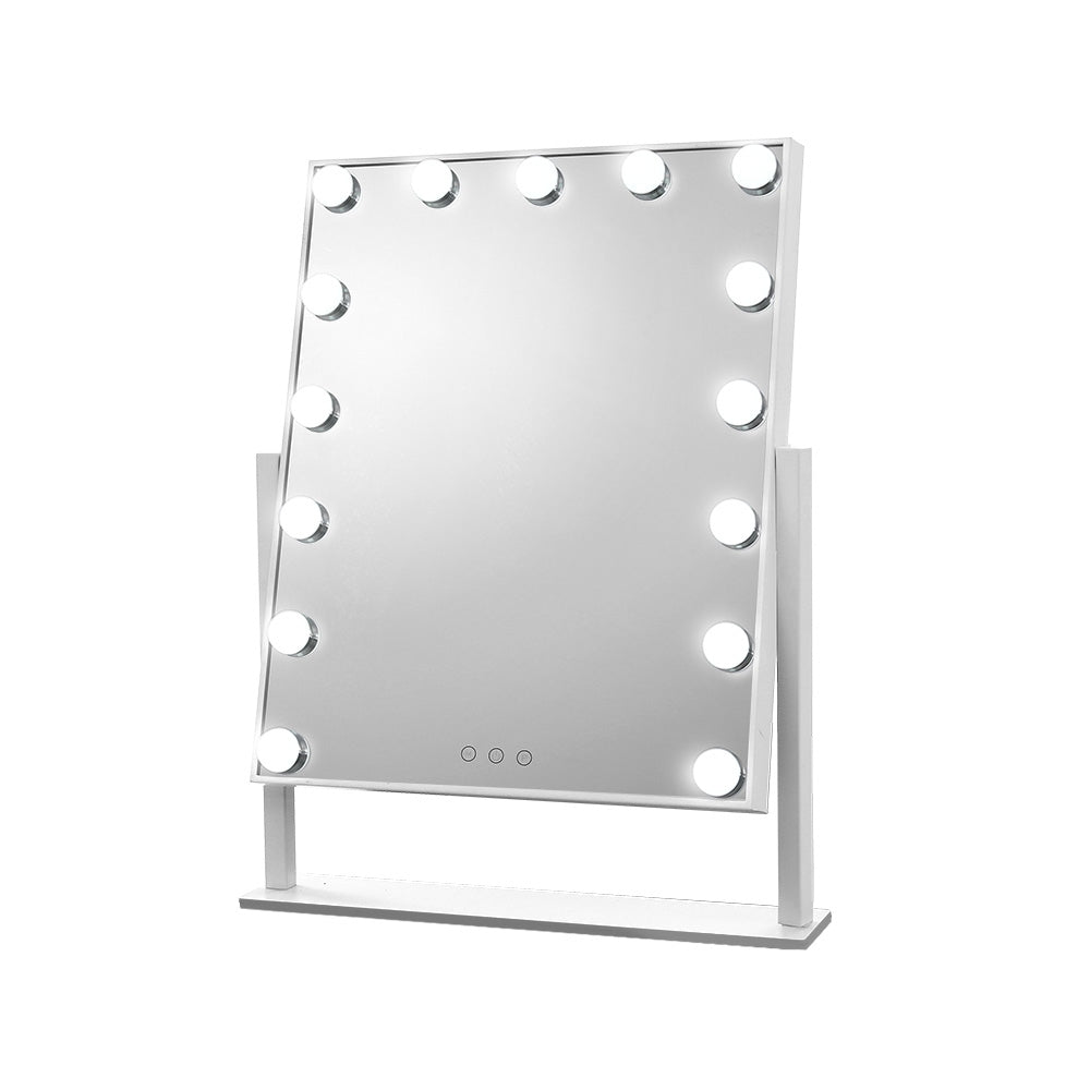 embellir-hollywood-makeup-mirror-with-15-dimmable-bulb-lighted-dressing-mirror at www.mallsonline.com.au