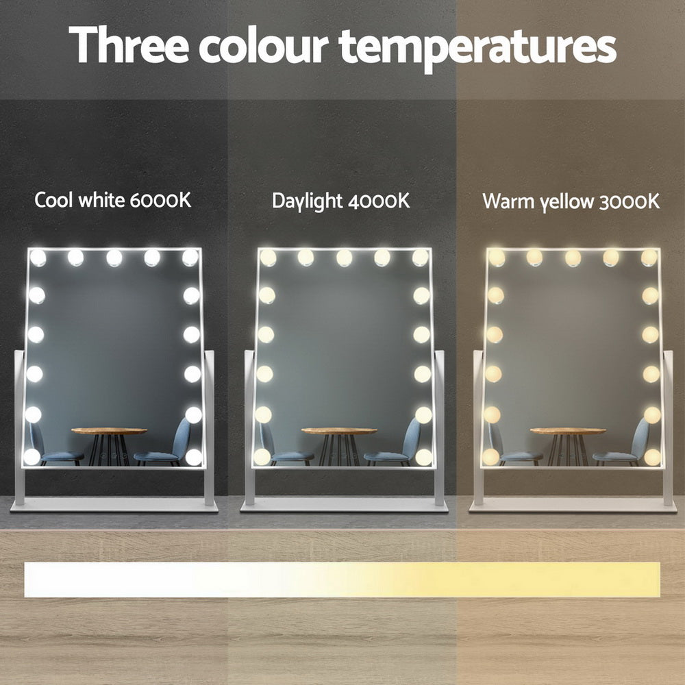 embellir-hollywood-makeup-mirror-with-15-dimmable-bulb-lighted-dressing-mirror at www.mallsonline.com.au