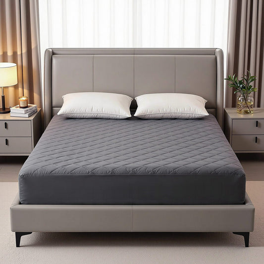 Giselle Water-Resistant Mattress Protector Microfiber 360Â° Fit Queen