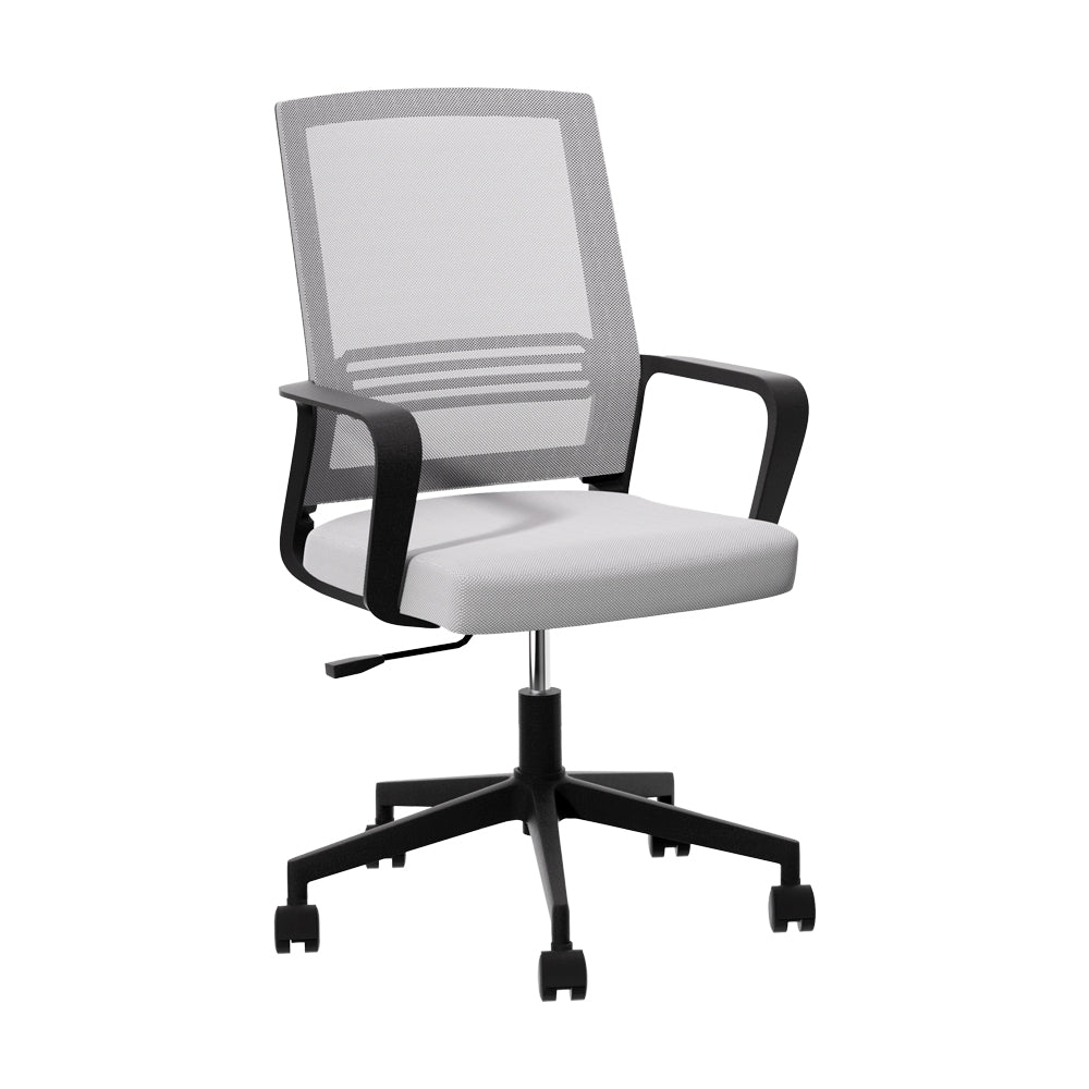 artiss-mesh-office-chair-computer-gaming-desk-chairs-work-study-mid-back-grey at www.mallsonline.com.au