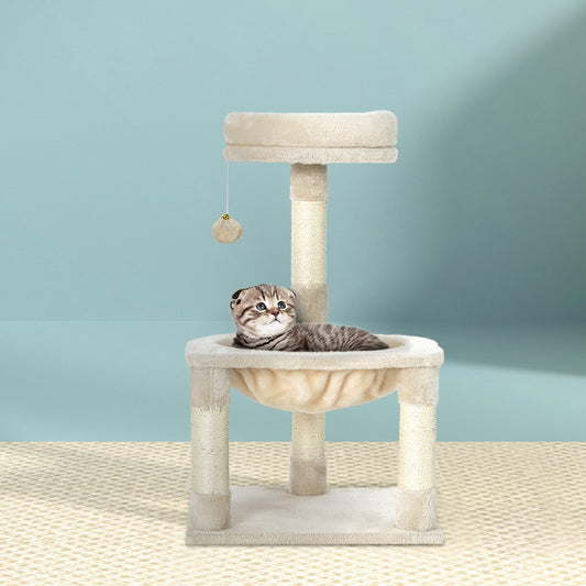 i-pet-cat-tree-tower-scratching-post-scratcher-wood-condo-toys-house-bed-69cm at www.mallsonline.com.au