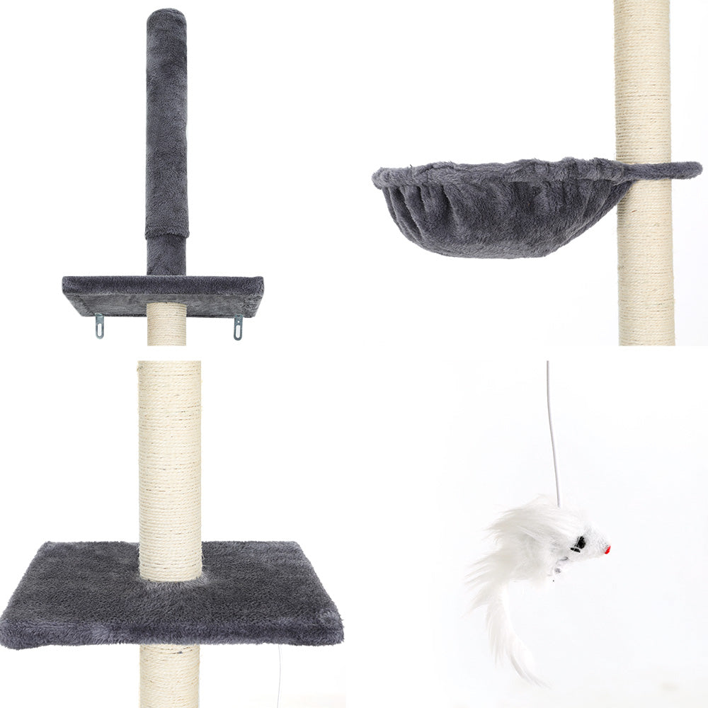 i.Pet Cat Tree 260cm Tower Scratching Post Scratcher