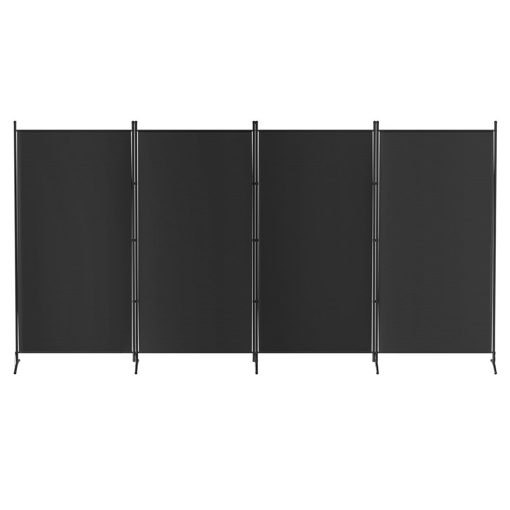 artiss-4-panel-room-divider-screen-345x180cm-fabric-black