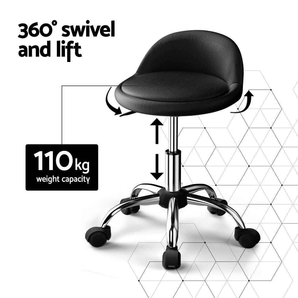 artiss-salon-stool-swivel-chair-backrest-chairs-1 at www.mallsonline.com.au