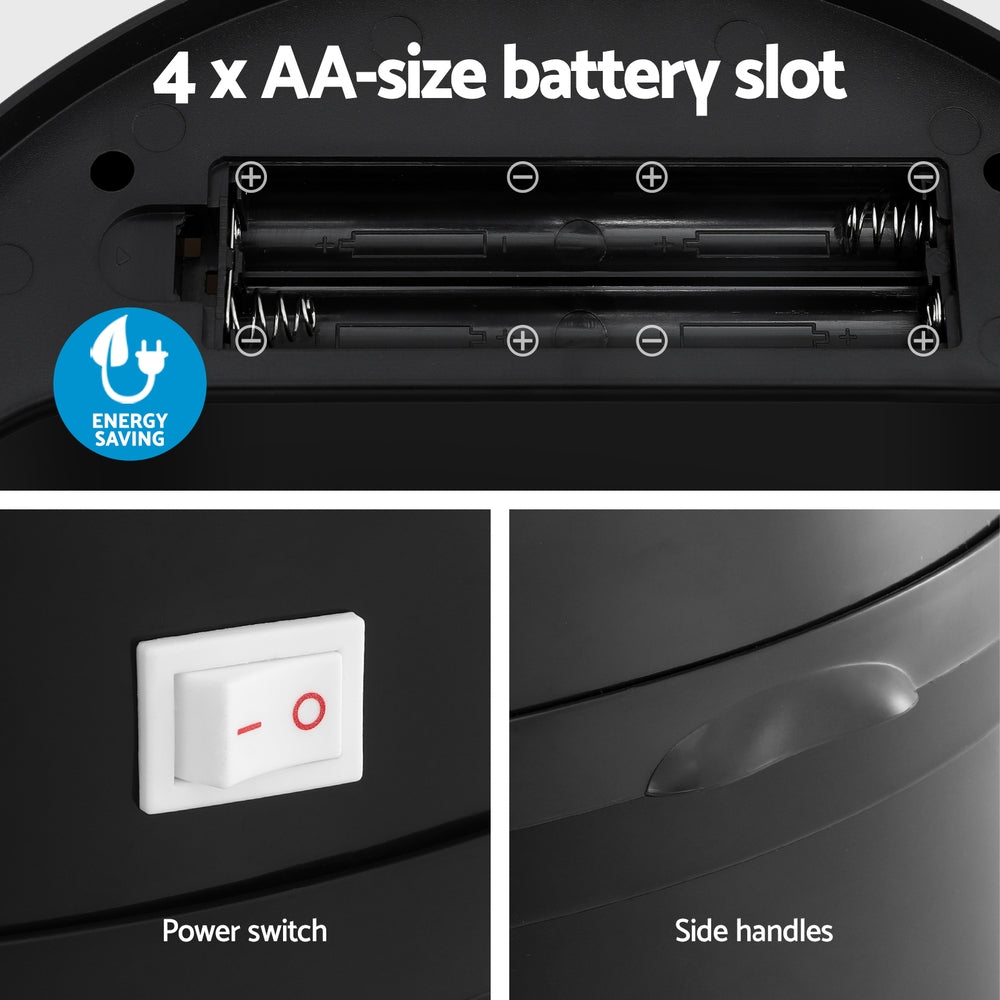 devanti-sensor-bin-motion-rubbish-bins-kitchen-automatic-trash-can-black-9l www.mallsonline.com.au