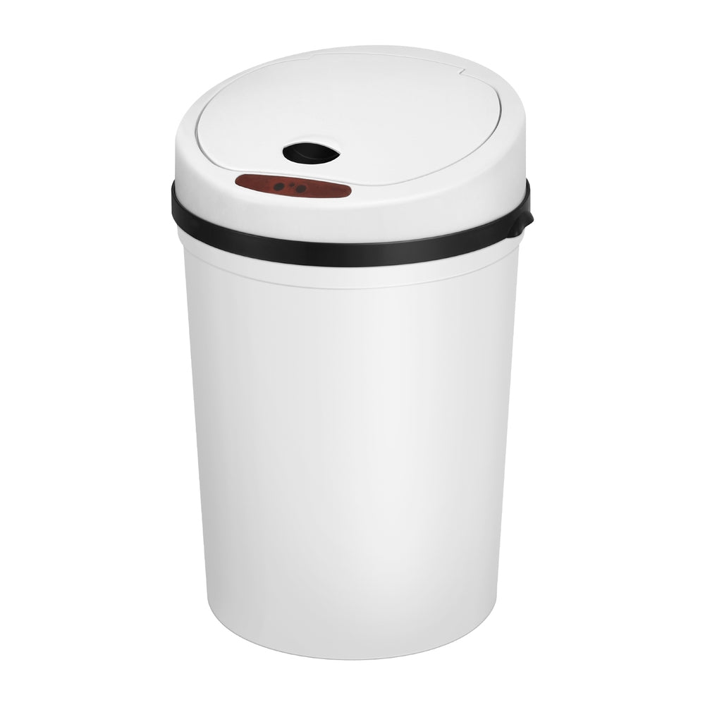 devanti-sensor-bin-motion-rubbish-bins-kitchen-automatic-trash-can-white-9l www.mallsonline.com.au