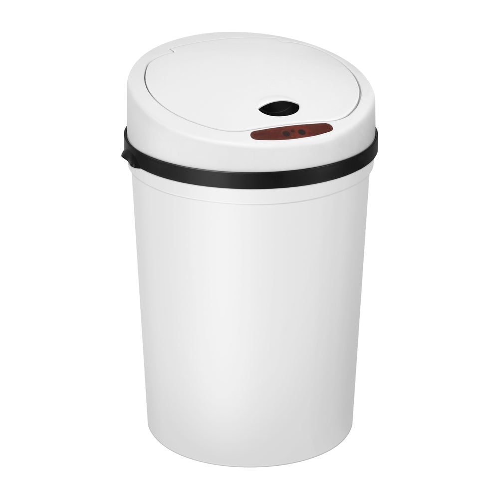 devanti-sensor-bin-motion-rubbish-bins-kitchen-automatic-trash-can-white-9l www.mallsonline.com.au