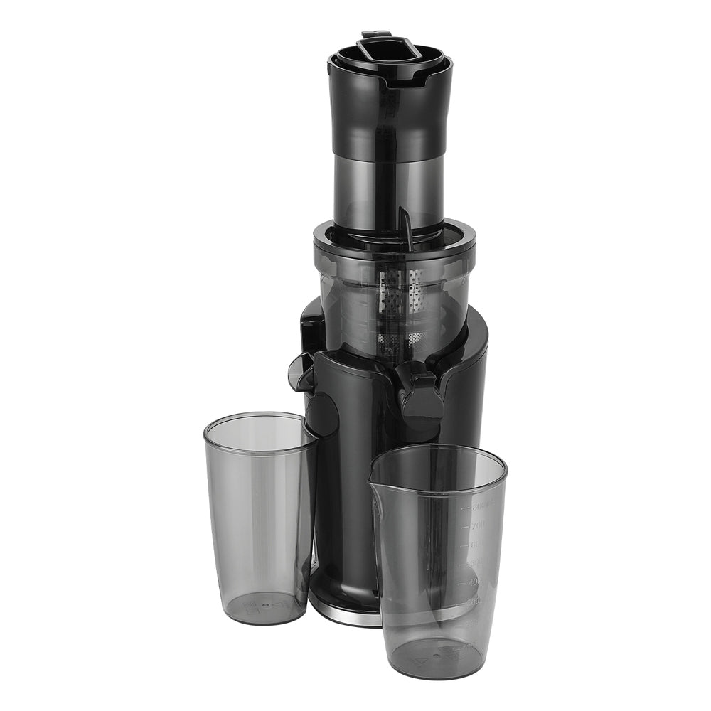 devanti-slow-juicer-cold-press-fruit-juice-extractor-200w-black at www.mallsonline.com.au