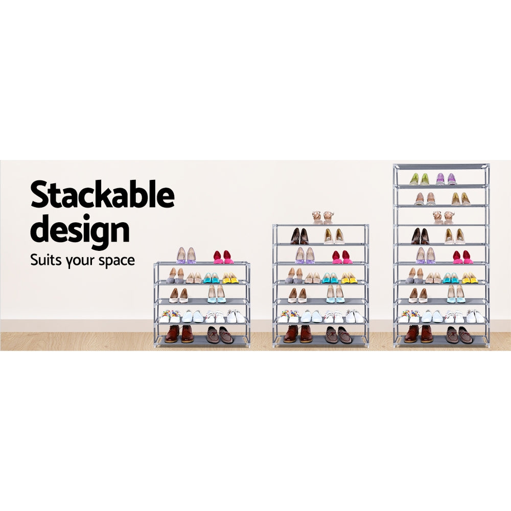 10-tier-stackable-shoe-rack www.mallsonline.com.au