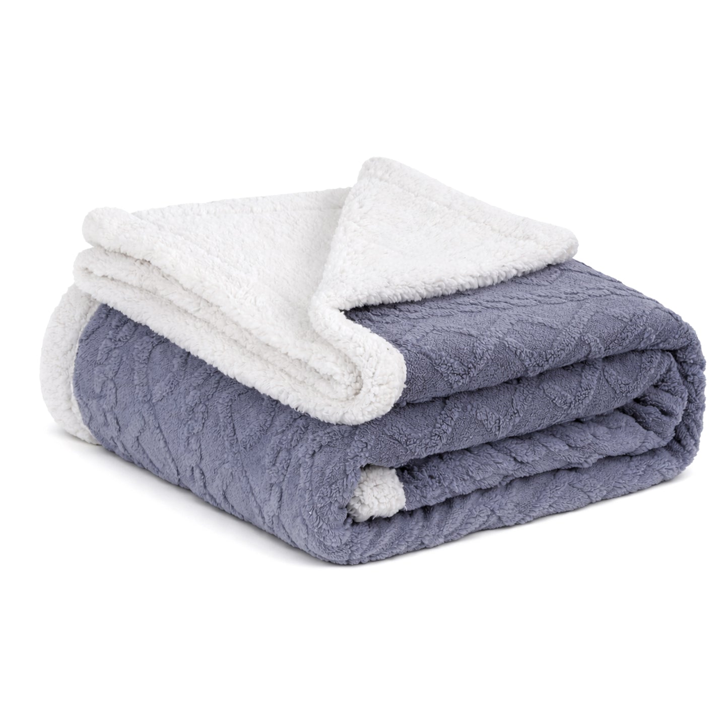 Giselle 152x203cm Throw Blanket Double-Sided Fleece Lightweight For Sofa Couch Bed Queen
