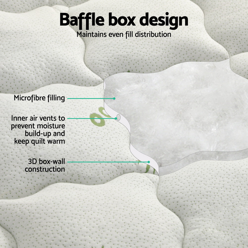 giselle-bedding-mattress-topper-pillowtop-bamboo-7-5cm-king-single at www.mallsonline.com.au