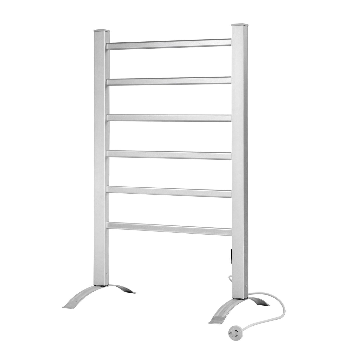 Devanti Electric Heated Towel Rail Rack 6 Bars Clothes Warmer