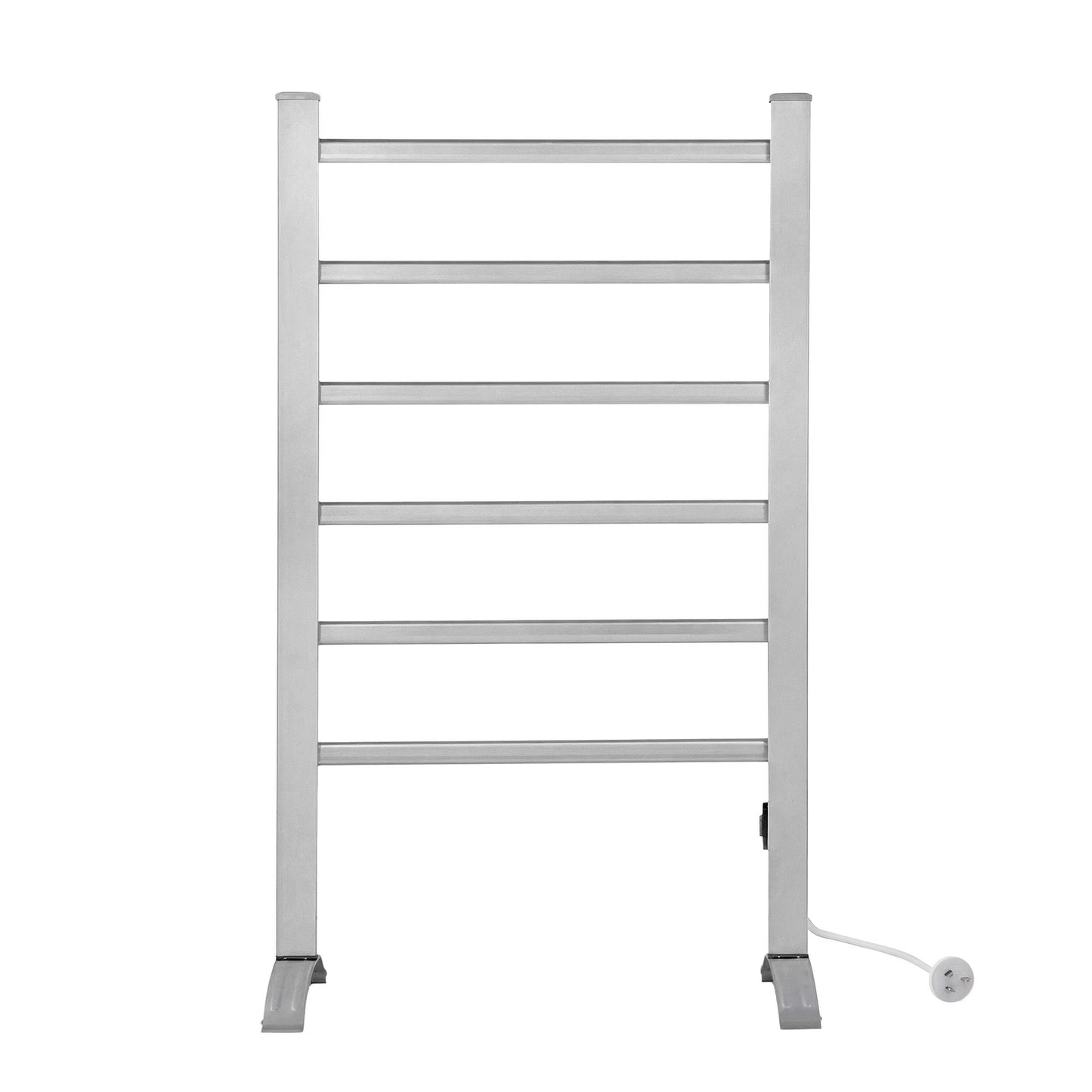 Devanti Electric Heated Towel Rail Rack 6 Bars Clothes Warmer
