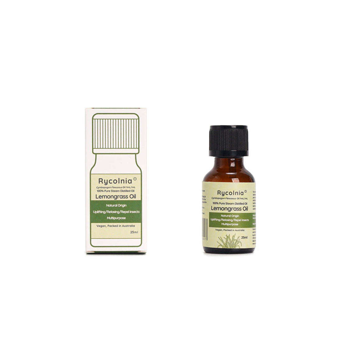Rycolnia 100% Australian  Lemongrass Essential Oil