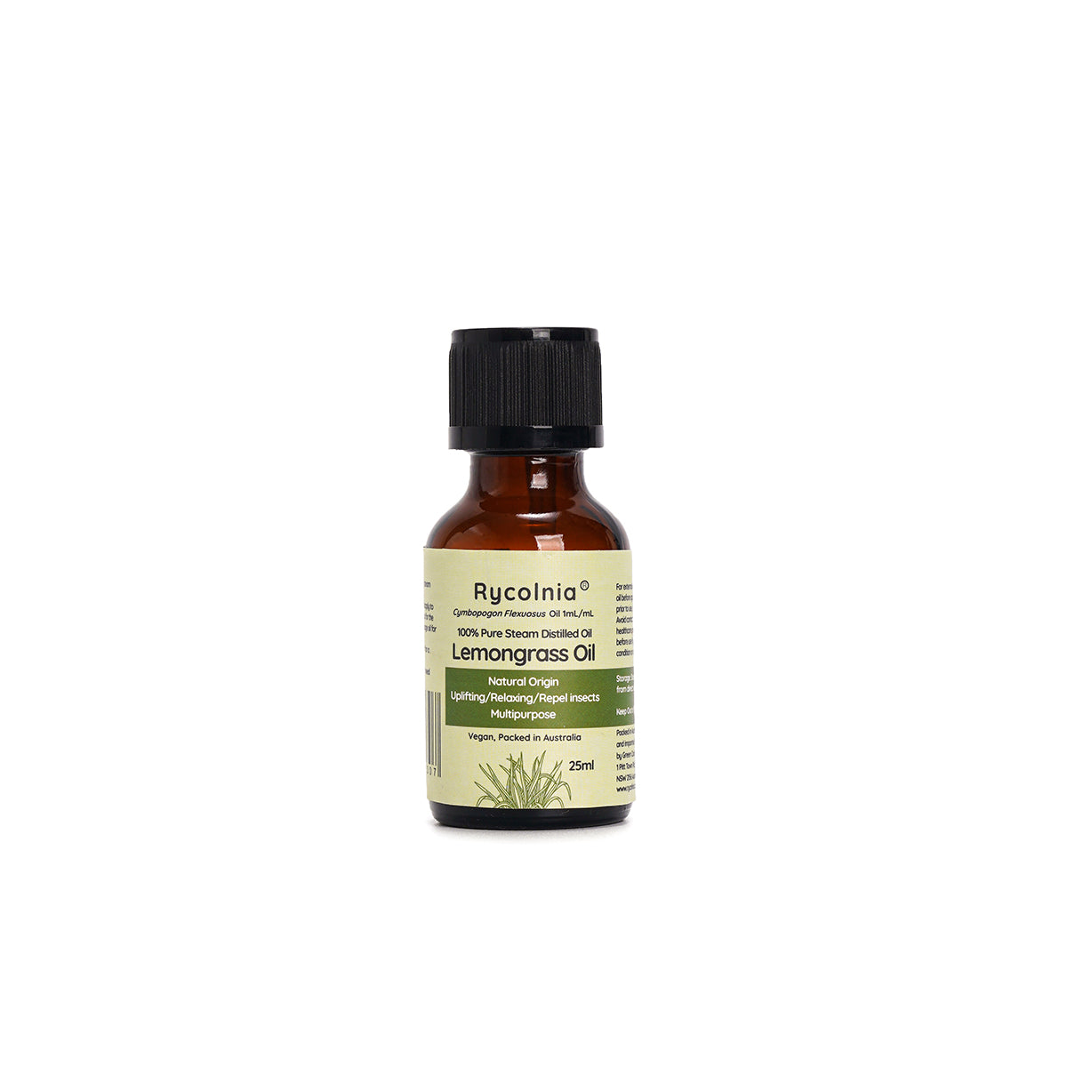 Rycolnia 100% Australian  Lemongrass Essential Oil