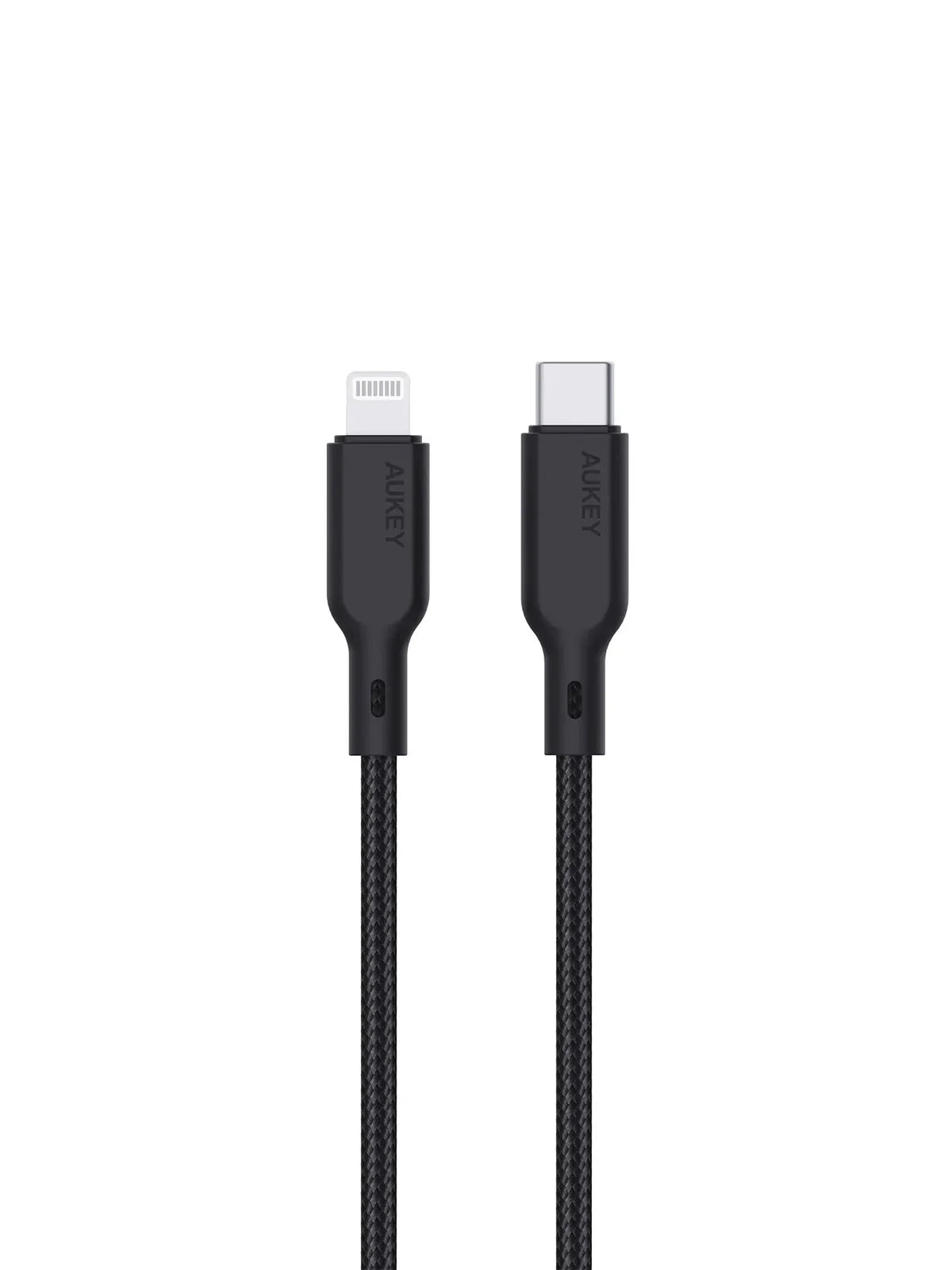 Aukey Circlet CL 1m Aramid Fiber Core USB-C TO Lightning Black (CB-KCL1)