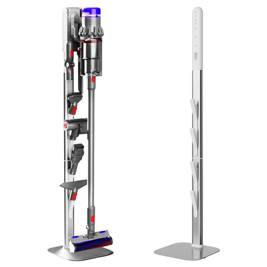 Freestanding Holder for Dyson Vacuum Stand â€“ Suitable for Dyson V6 V7 V8 V10 V11 V12 V15 Gen5 & DC series Vacuum Cleaners, Elegant & Stable Standing Dock Accessory Storage Stand for Dyson Stand