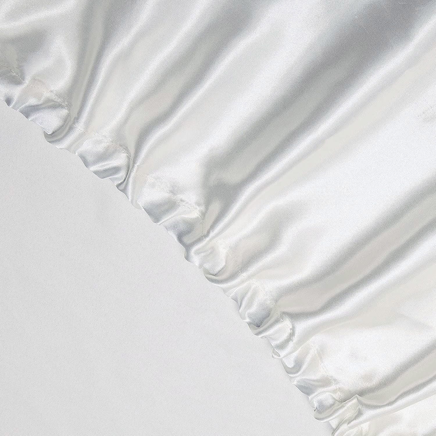 Art Silk Satin Sheet Set Hotel 4 Pieces Fitted/Flat Sheet Bedding Set-Luxury Soft Silky Sheets for Hair and Skin, Similar to Silk Bed Sheets Set 4 Pieces(Super King,White)